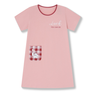 Dámská noční košile kr.r. Wolf D2532 lososová